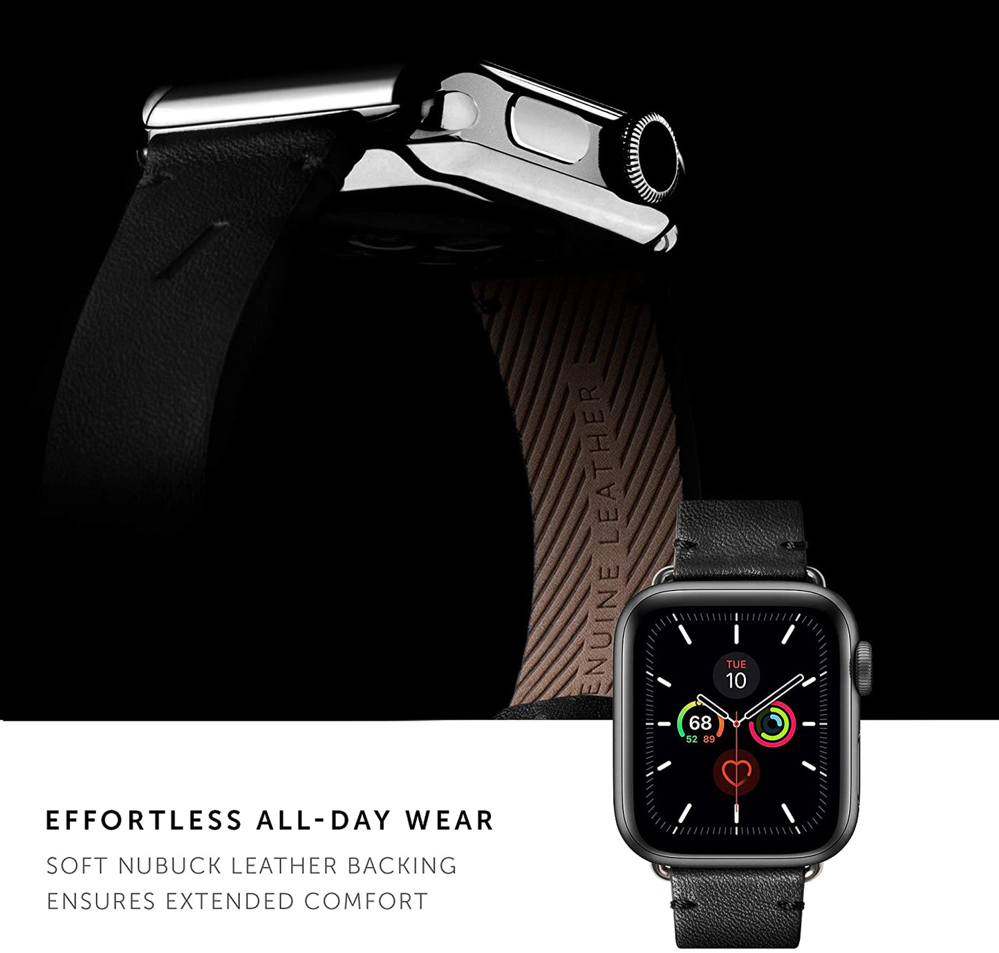 Native Union Apple Watch 45/44/42mm/Ultra Classic Straps - Black