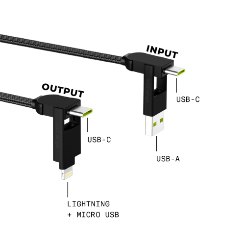 Rolling Square inCharge X Max - 1.5 Meter / Black