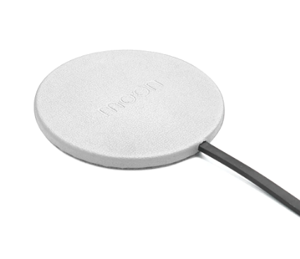 Moon Wireless Pad - White Leather