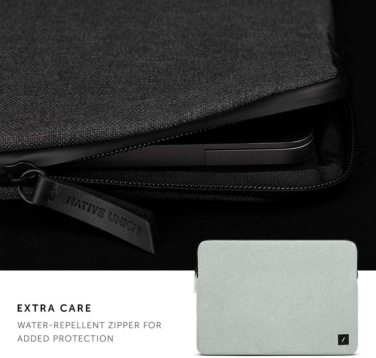 Native Union Stow Lite Sleeve For MacBook Pro 15"/16"/16" m1 - Sage