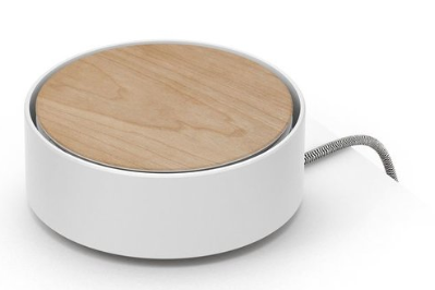 Native Union Eclipse USB Charging Station - Wood - White