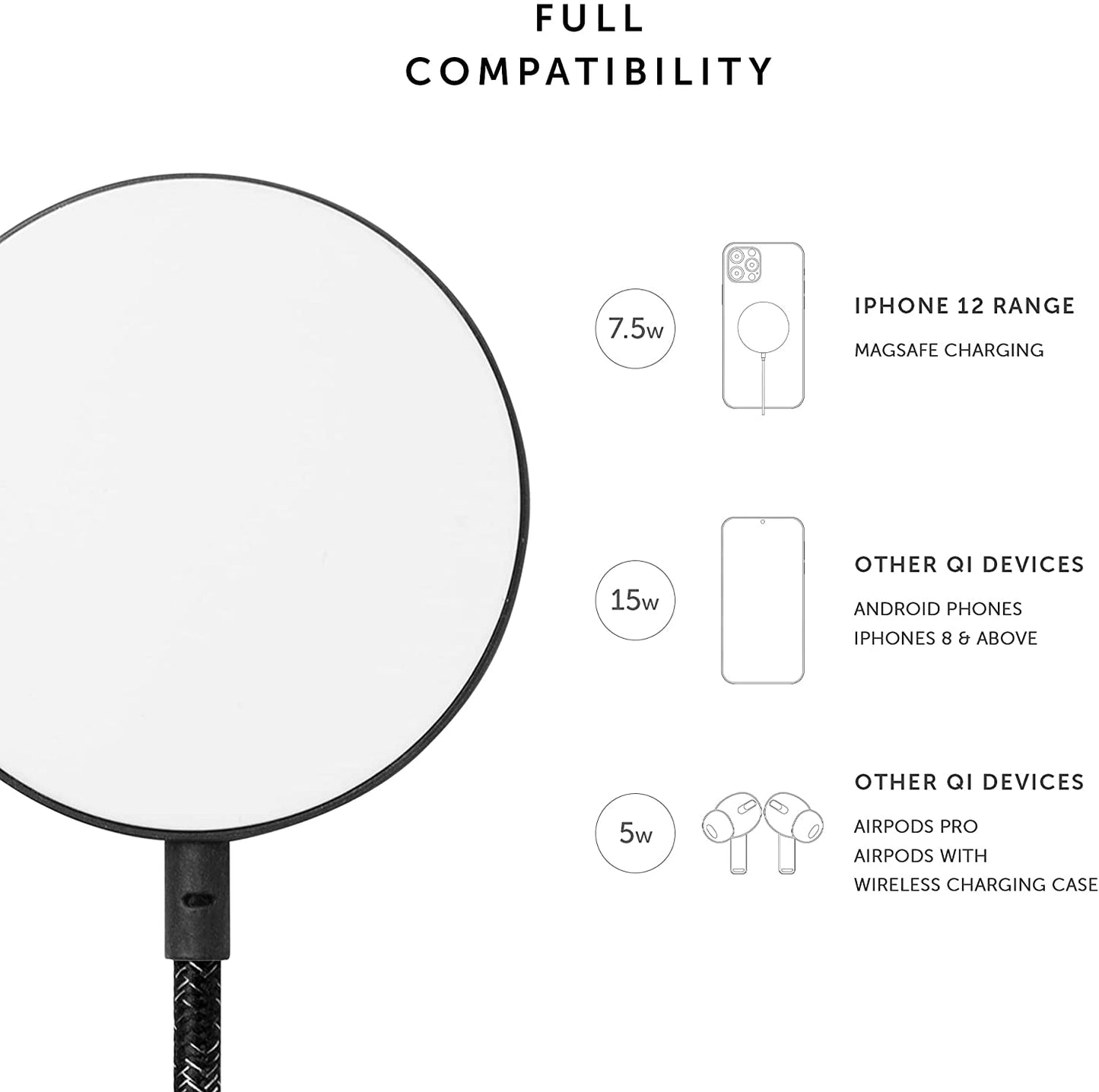 Native Union Snap Cable XL USB-C to Magnet - Cosmos