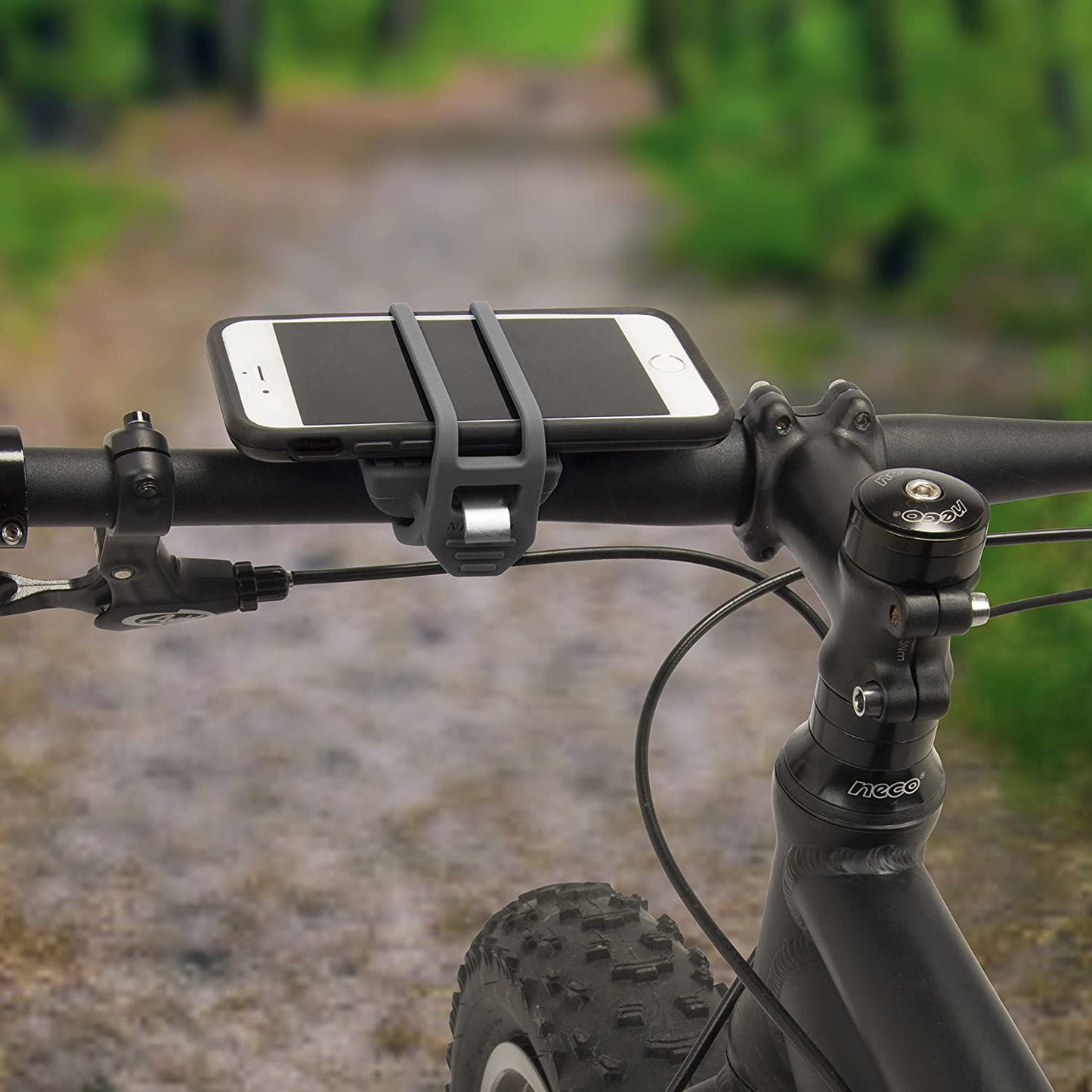 NiteIze HandleBand® Universal Smartphone Bar Bike Mount - Charcoal