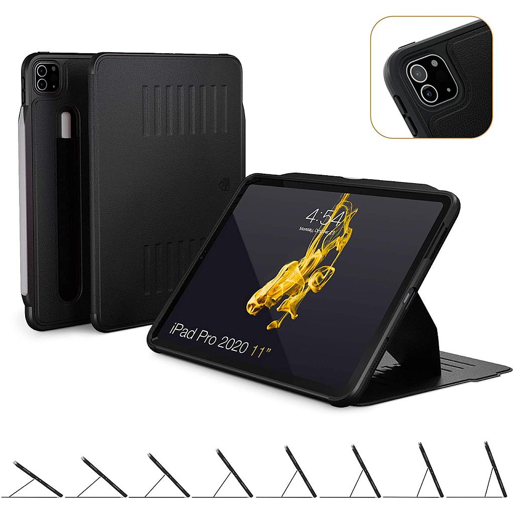 Zugu iPad Pro 11" 2018-2020 1st/2nd Gen Alpha Case - Black - Black