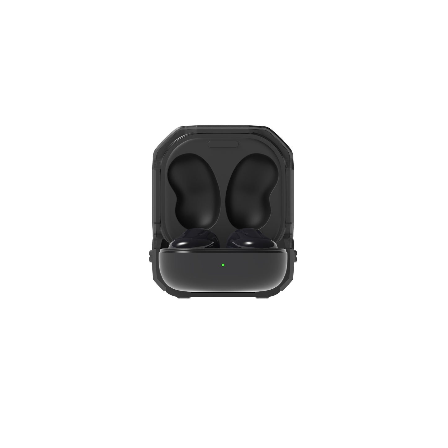 VRS Design Galaxy Buds Live/Buds Pro/Buds 2 Active Case - Metal Black