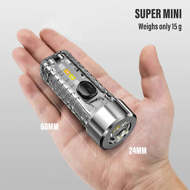 Mini Multifunctional White Laser Flashlight With Strong Light