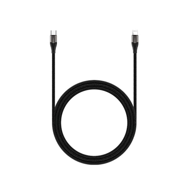 RockRose Knight CL 18W PD Lightning Cable - 1M / Black / Gray