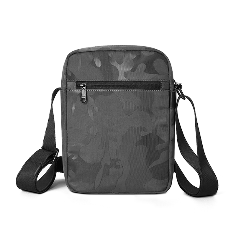 Wiwu Camou Crossbody Backpack With Charging Port - Black