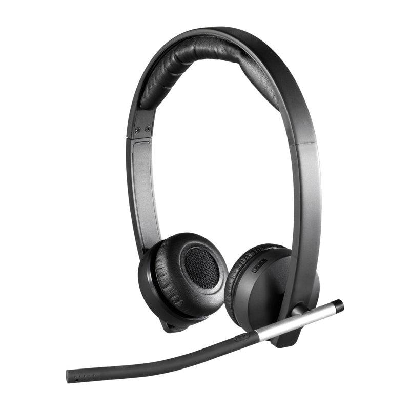 Logitech H820e Dual Wireless Stereo Headset - Wireless / USB / Stereo / Black