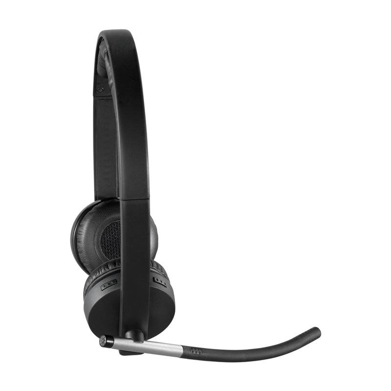 Logitech H820e Dual Wireless Stereo Headset - Wireless / USB / Stereo / Black