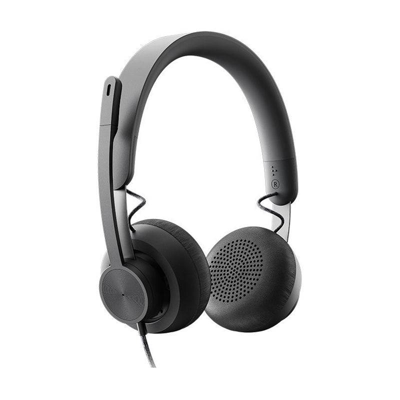 Logitech Zone Wired MSFT Teams Headset - Wired / Stereo / USB-C / Black