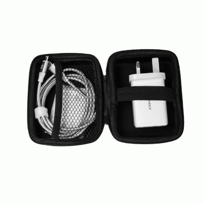 Momax Fast Pro Gan Charger Kit with Type-C Cable – White