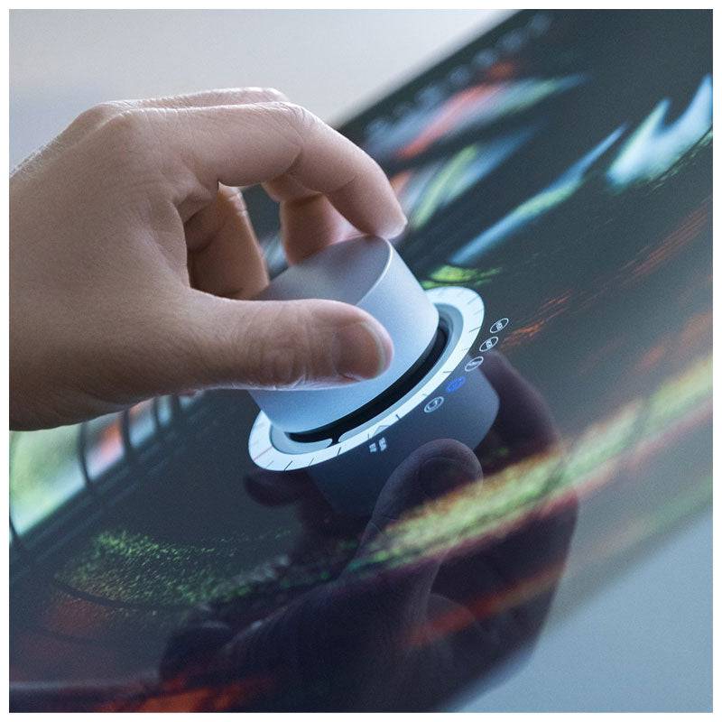 Microsoft Surface Dial - 2.40GHz / Bluetooth / Up to 2m / Wireless / Magnesium - Cables & Peripherals