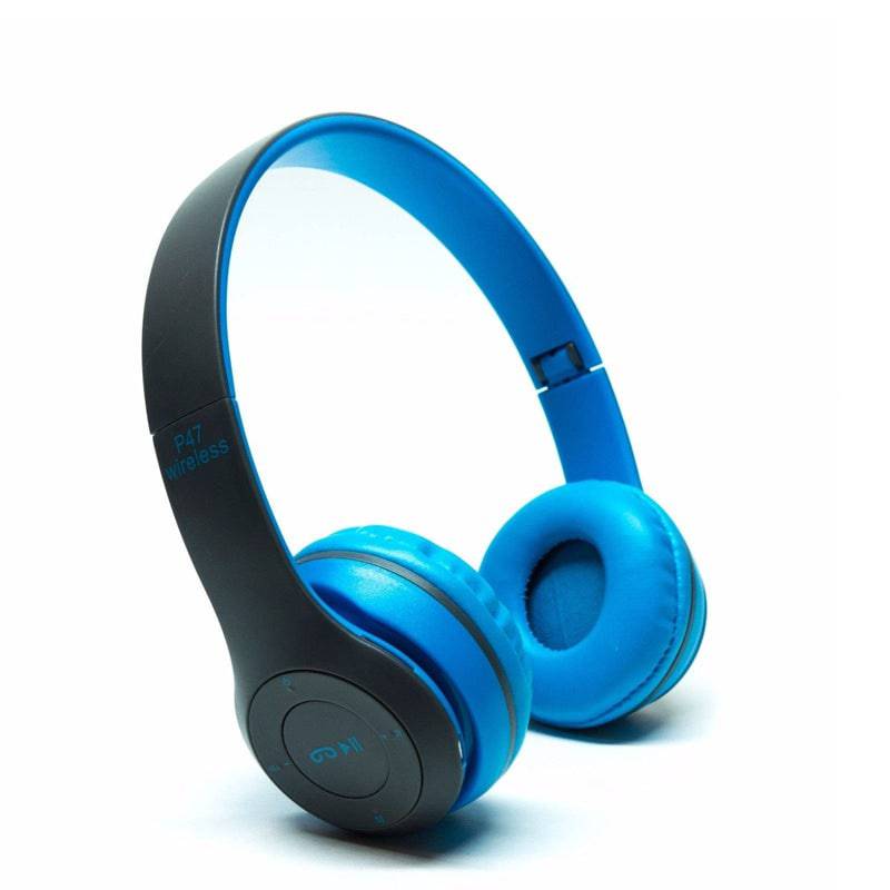 P47 Wireless Headphone - Bluetooth 4.2 / Wireless / Blue