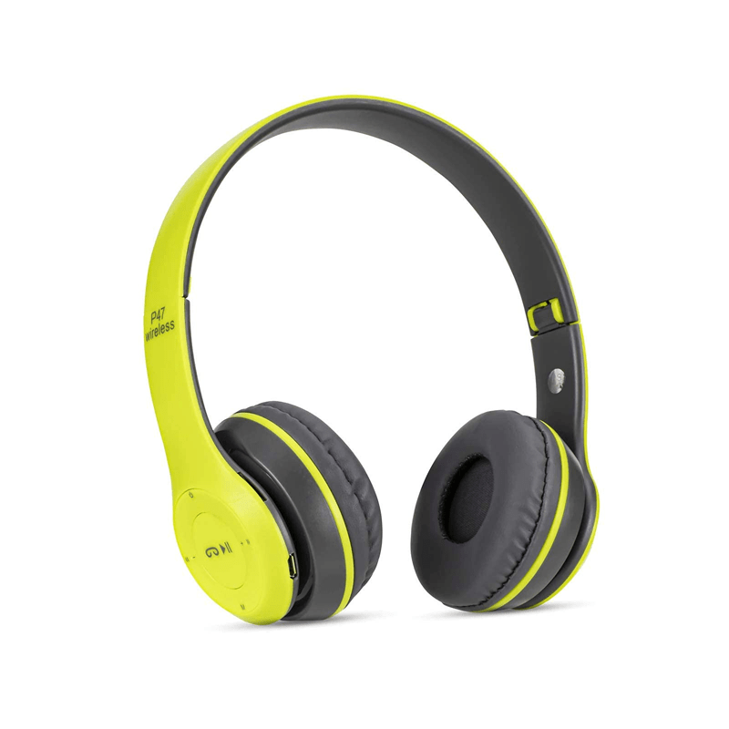 P47 Wireless Headphone - Bluetooth 4.2 / Wireless / Green