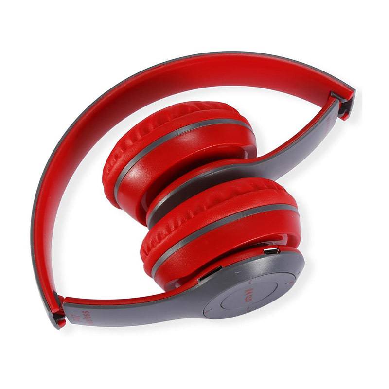 P47 Wireless Headphone - Bluetooth 4.2 / Wireless / Red