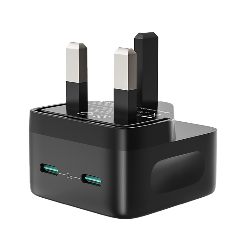 RavPower 2-Port USB-C PD 35W Wall Charger - Black