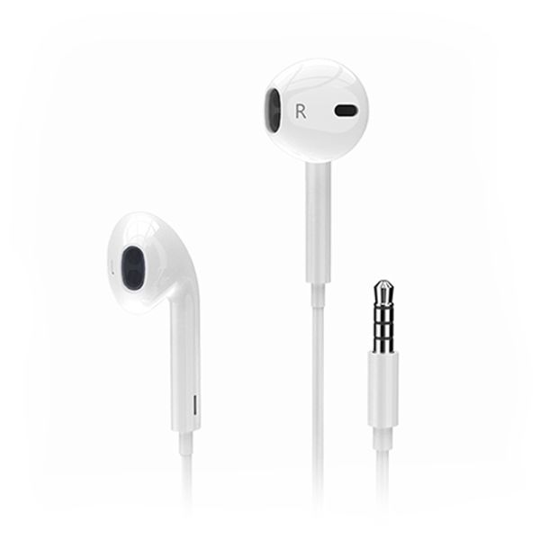 Rockrose Solo MC 3.5mm In-Ear Earphones - White