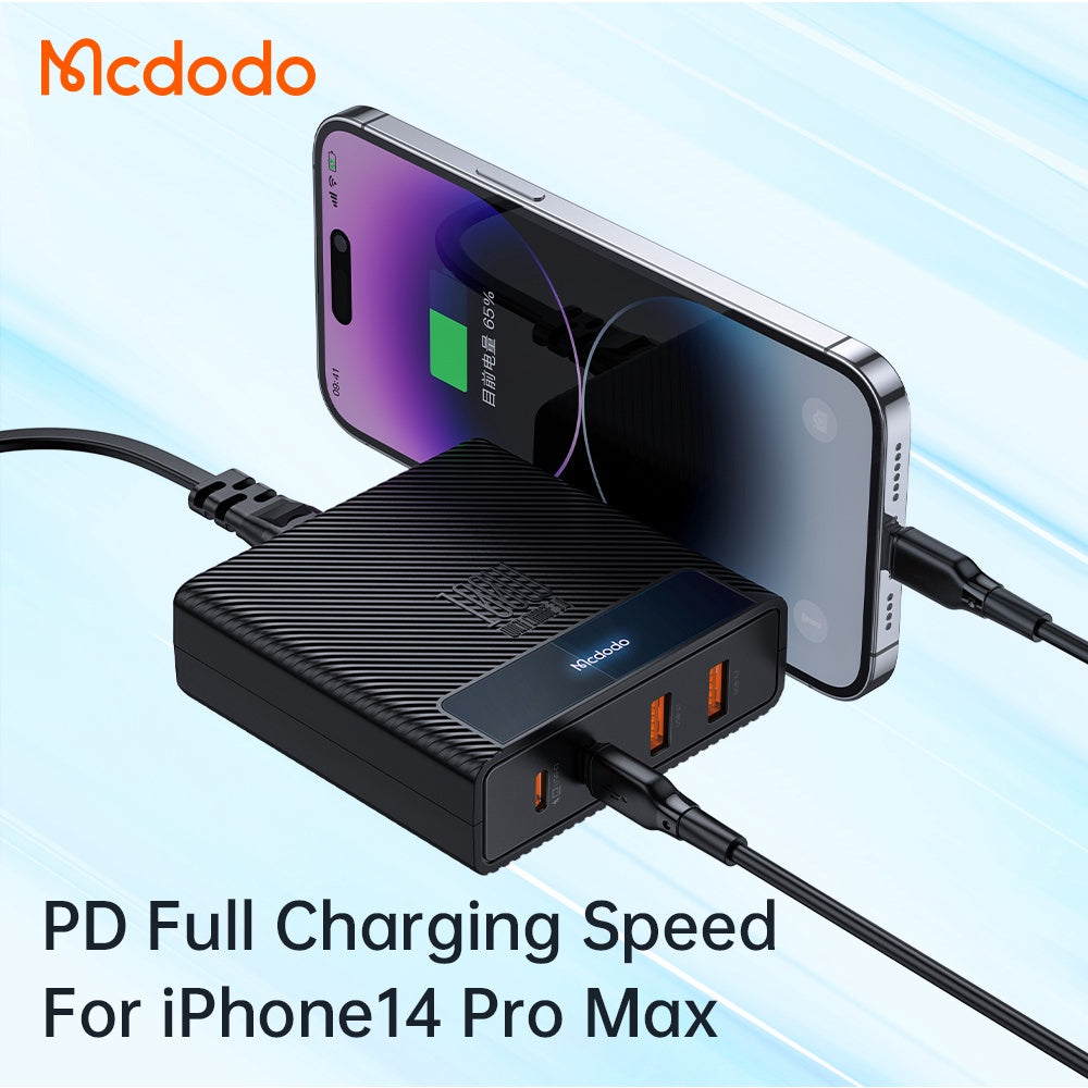 Mcdodo CH-1801 PowiGaN 100W PD Quick Charging Station 2 PD + 2 USB Fast Charging