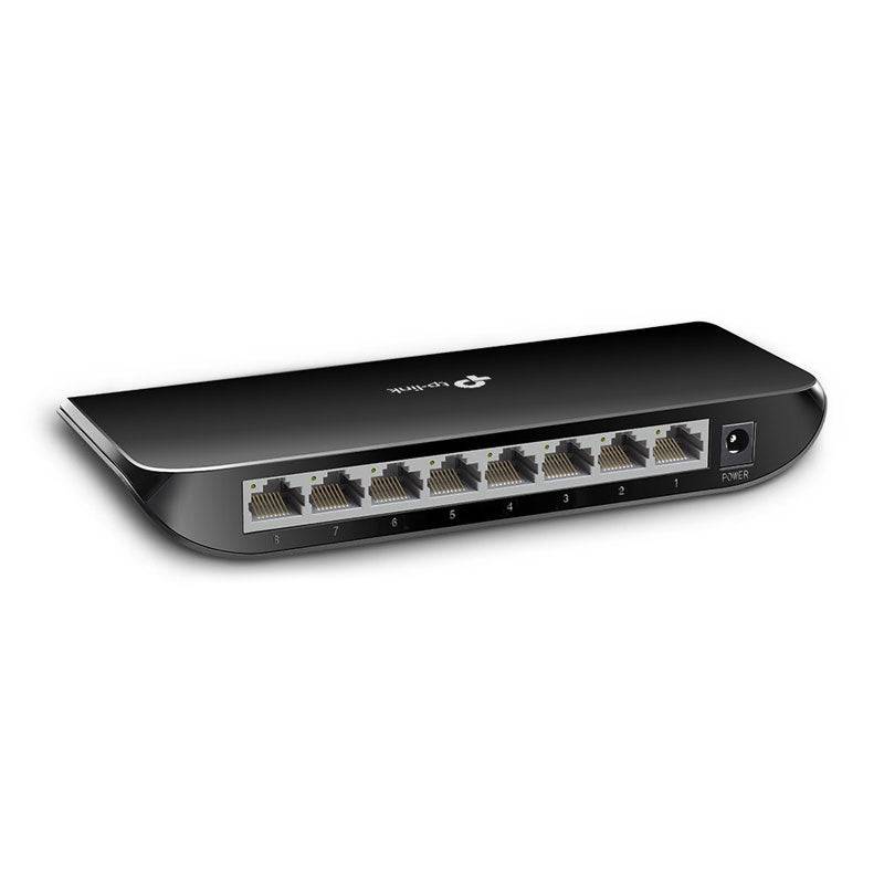 TP-Link TL-SG1008D Gigabit Desktop Switch - 8 Ports / 50/60 Hz - Networking Products