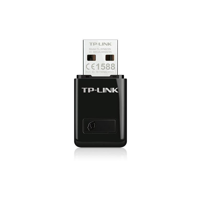 TP-Link N300 Wireless USB Adapter - 300 Mbps / 2.4 GHz / USB 2.0