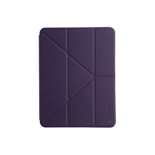 Rockrose Defensor II Smart Tri-Fold Origami Folio For iPad Pro 12.9 Inch 2020 - Purple