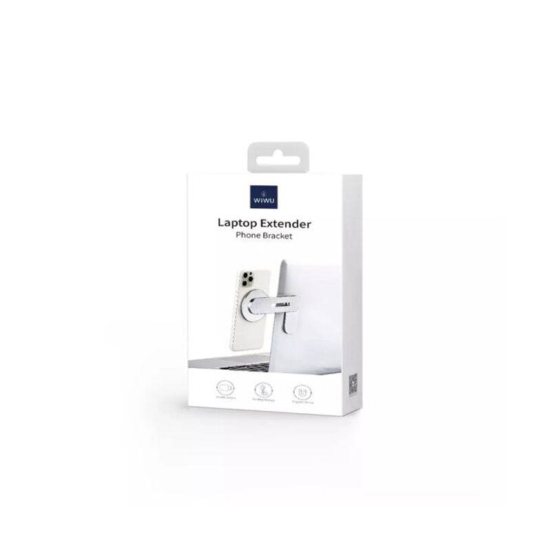 Wiwu ZM306 Laptop Extender Magnetic Phone Bracket - Silver